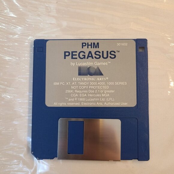 PHM Pegasus - EA Lucasfilm Games - IBM 3.5" & 5.25" Floppy - 1987 - Picture 4 of 9